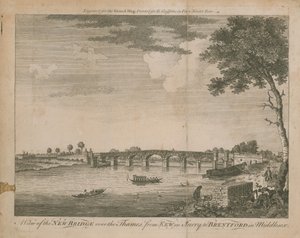Vista del nuevo puente sobre el Támesis de English School