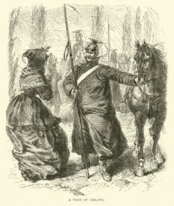 Una visita de Ulanos, marzo 1871