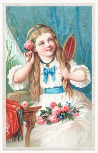 Una niña con una flor en el cabello de English School