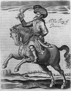 Abbas Rey de Persia, ilustración de 