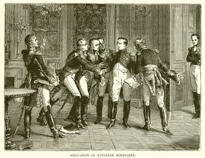 Abdicación de Napoleón Bonaparte