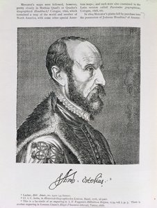 Abraham Ortelius, ilustración del Volumen IV de 