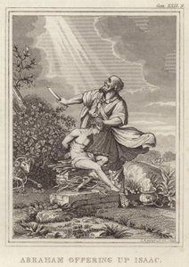 Abraham ofreciendo a Isaac