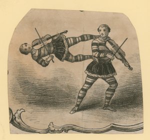 Músicos acróbatas de English School