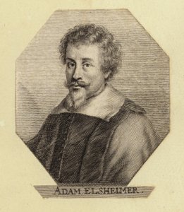 Adam Elsheimer, artista alemán. Grabado por Johann Georg Waldreich de English School