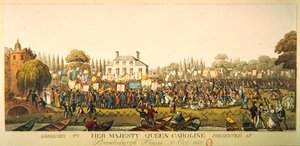 Direcciones a Su Majestad la Reina Carolina presentadas en Brandenburgh House el 30 de octubre de 1820
