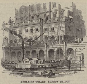 Adelaide Wharf, Puente de Londres