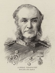 Almirante Codrington (grabado) de English School