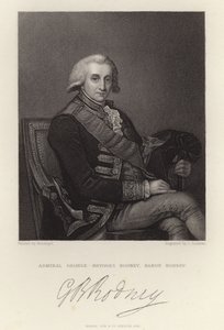 Almirante George Brydges Rodney de English School
