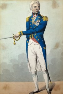Almirante Horatio Nelson (1758-1805) de English School