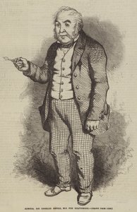 Almirante Sir Charles Napier, MP por Southwark de English School