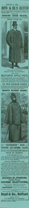 Anuncio de Boyd & Cos Ulster impermeable de English School