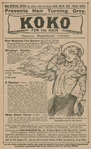 Anuncio de Koko para el Cabello