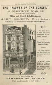 Anuncio de La Flor del Bosque, 123 Blackfriars Road, Londres de English School
