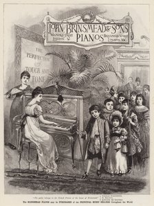 Anuncio, Pianos Brinsmead