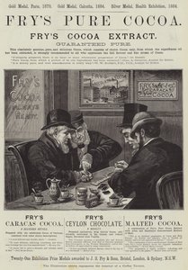 Anuncio, Cacao de Fry (grabado)