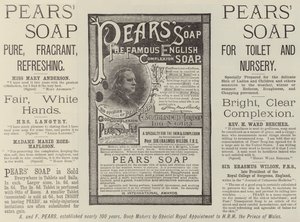 Anuncio, jabón Pears de English School