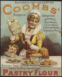 Anuncio de Harina de Pastelería Coombs