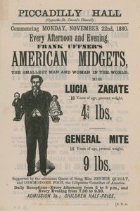 Anuncio de los Enanos Americanos de Frank Uffner