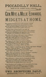 Anuncio de General Mite y Millie Edwards