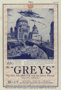 Anuncio de cigarrillos Greys