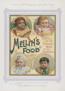 Anuncio de Alimento Mellins para bebés en todos los climas