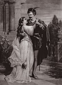 Anuncio para Romeo y Julieta, en la Casa de la Ópera de English School