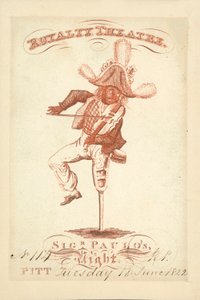 Anuncio de la Noche del Señor Paulo en el Teatro Royalty