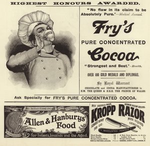 Publicidad de The Graphic Christmas Number 1896
