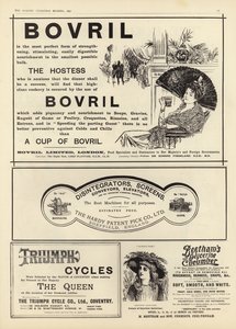 Publicidad de The Graphic Christmas Number 1897 de English School