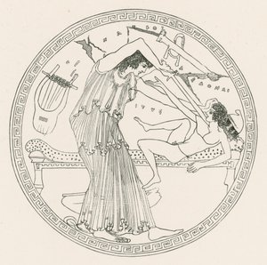 Aedon mata a Itys (grabado)