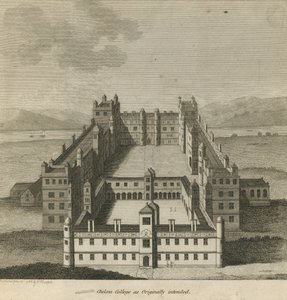 Vista aérea del Colegio de Chelsea de English School