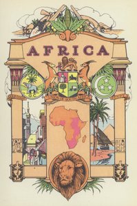 África (litografía en color)