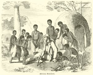 Escolares africanos de English School