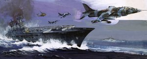 Portaaviones y jets de English School