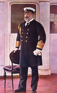 Albert Edward Príncipe de Gales, Almirante Honorario de la Flota, 1898 de English School