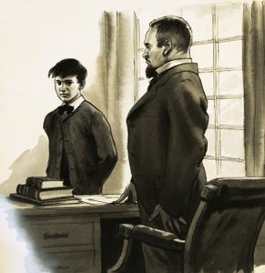 Albert Einstein fue expulsado de la escuela porque su trabajo era terrible de English School