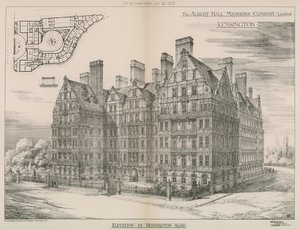Mansiones Albert Hall, Kensington, Londres de English School