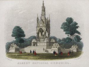 Memorial de Alberto, Jardines de Kensington, Londres de English School