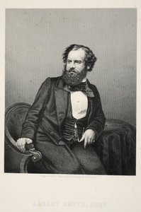 Albert Smith, Esq., pub. C. 1850 (grabado)
