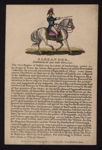 Alejandro I, Zar de Rusia de English School
