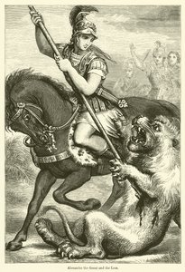 Alejandro Magno y el León de English School