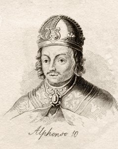 Alfonso X de Castilla, de 