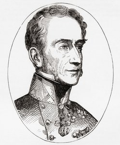 Alfred Candidus Ferdinand, príncipe de Windisch-Gratz, mariscal de campo del ejército austriaco, de Ward and Lock