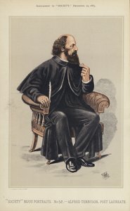 Alfred Tennyson, Poeta Laureado de English School