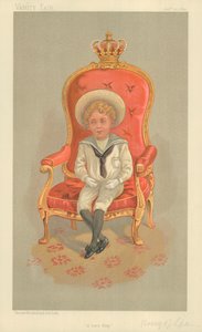 Alfonso VIII, el Rey de España, Un Rey Nacido de English School