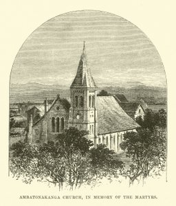Iglesia de Ambatonakanga, en memoria de los mártires de English School
