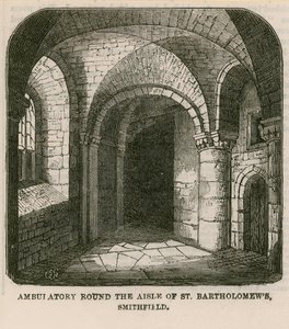 Ambulatorio alrededor del pasillo de San Bartolomé