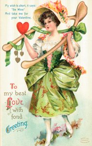 Tarjeta de San Valentín americana