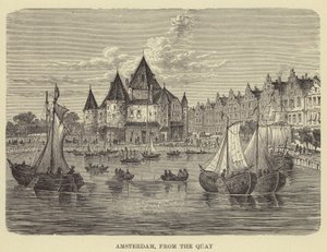 Ámsterdam, desde el muelle